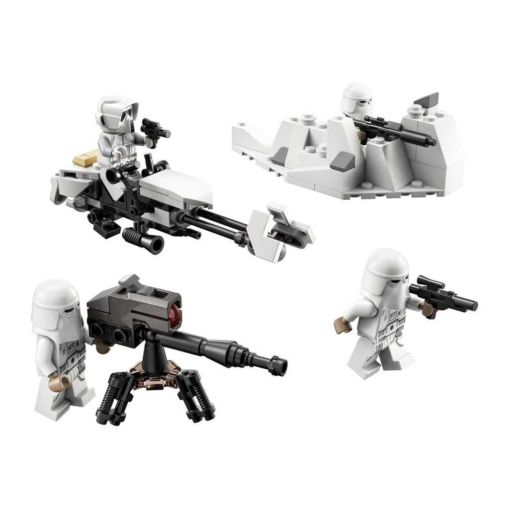 Star Wars Lego Pack de Combate: Soldados de las Nieves Edades 6+ # 75320 Artículo 105 Piezas | UNP-086152